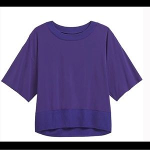 Athleta Zephyr Crop Tee